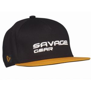 Savage Gear Flat Peak 3D Logo Cap (Beklædning - hatte)
