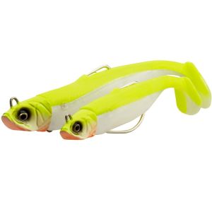 Savage Gear Minnow Weedless (Endegrej - shadbait/jighaler)