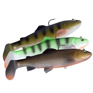 Savage Gear 3D Trout Rattle Shad (Endegrej - shadbait/jighaler)