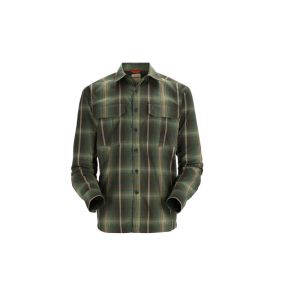 Simms ColdWeather Shirt -Forest Hickory Plaid-M