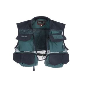 Simms Tributary Vest-Deep Sea Green-S