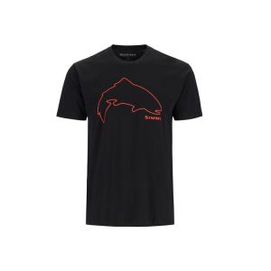 Simms Trout Outline T-shirt