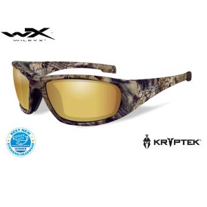Wiley X BOSS Pol Amber Gold Mirror Kryptek® Highlander® Frame CCBOS12