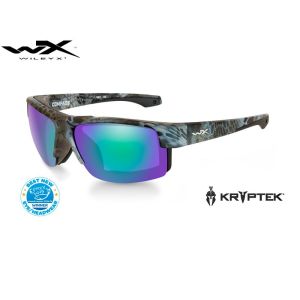 Wiley X COMPASS Pol Emerald Mirror Kryptek Neptune Frame (Tilbehør - solbriller)