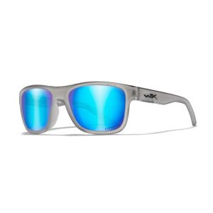 Wiley X OVATION Captivate Blue Mirror Matte Slate Frame